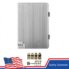 12"x12"x8" 304 SS Electrical Box  Enclosure Waterproof and Dustproof