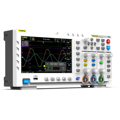 1014D 7”TFT LCD Digital Oscilloscope 2 In 1 Dual Channel 1GSa/s Sampling f - Foto 2 di 12