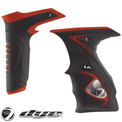 Dye DM14 / DM15 Sticky Grip Griffschalen + Reg Cover Kit (schwarz/rot)