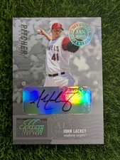 2005 Leaf Century Collection - John Lackey #79 Post Marks Silver Signatures /250
