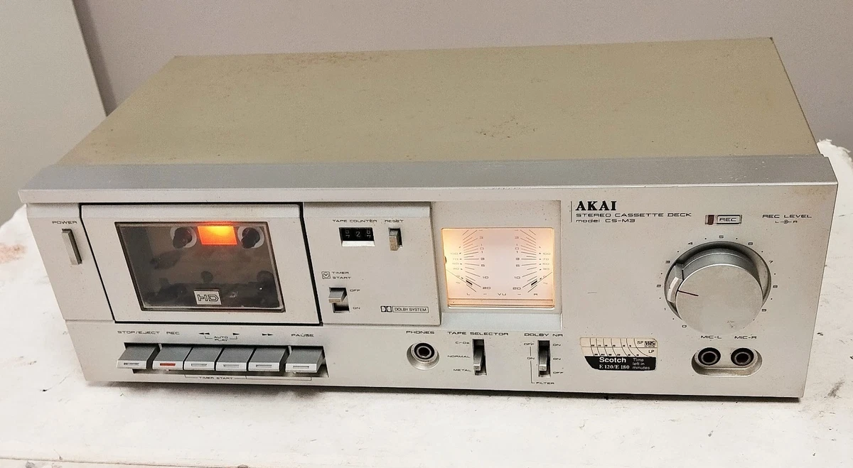 Pour Pieces Ou Reparation - Propre Platine Cassette Stéréo Haut De