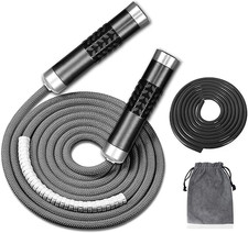 Redify Corda da Salto Ponderata per Allenamento Fitness (1LB), Cuscinetto a Sfera Senza Grovigli Rap