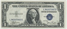 1935 One Dollar Silver Certificate AU