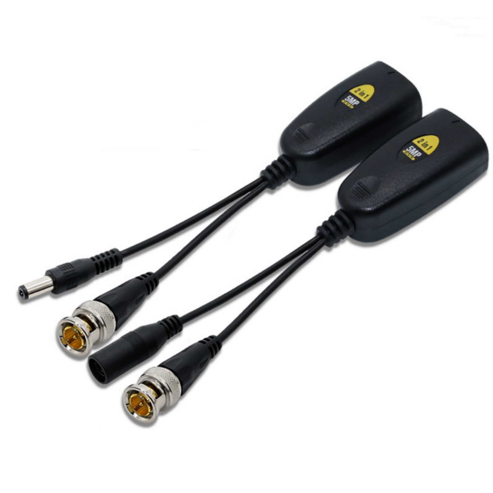 For Surveillance BNC To POE Adapter Balun Connector Twisted Pair Transmitter