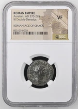 NGC VF Aurelian AD270 -275 Aurelianianus / Antoninianus NGC Ancients Certified