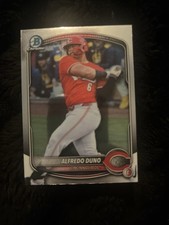 2025 Bowman Draft - Alfredo Duno #BDC-133 - Chrome Prospects - Reds