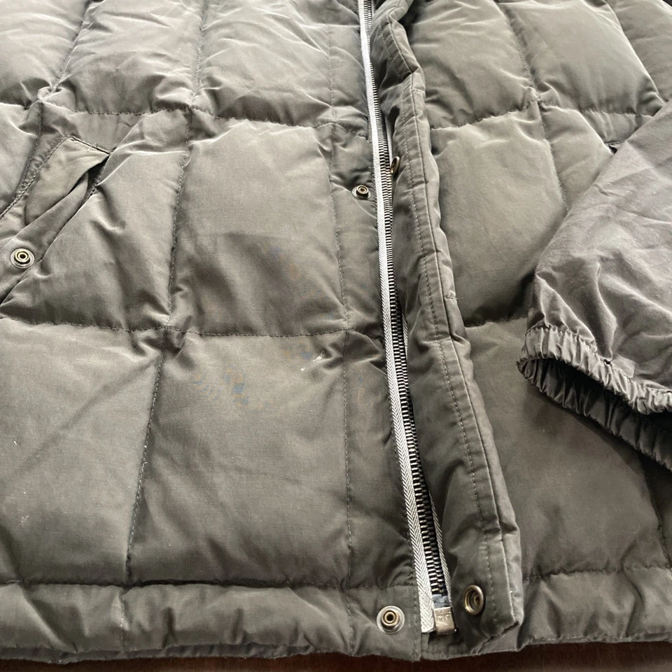 Chaqueta/chaleco desmontable con capucha/mangas Post Card vintage oliva para mujer talla mediana Foto 4 de 4