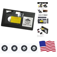 VHS-C Tape Cassette Adapter for Camcorders Motorized VHS VHS-C to VHS   Ideal...