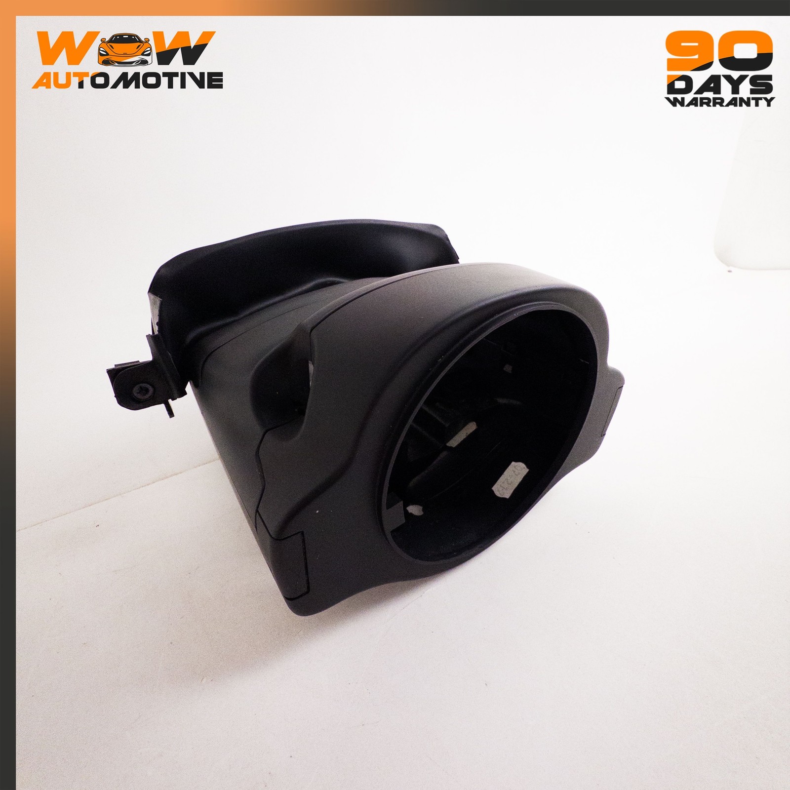 14-19 MASERATI GHIBLI LEFT LOWER UPPER STEERING COLUMN TRIM COVER BLACK OEM