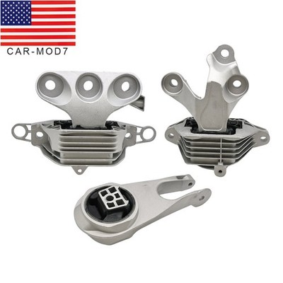 3Pcs Engine Motor Auto Trans Mounts Set For Chevrolet Malibu 1.5L 2016 2017 2018