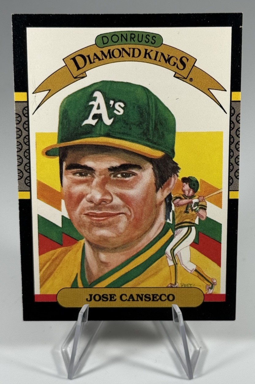 1987 Donruss - Diamond Kings Jose Canseco #6