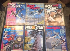 Vintage BMX & Freestyle Magazines Lot (1980s–1990s) – BMX Plus, Freestylin’, Ame