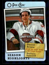 2007-08 O-Pee-Chee Season Highlights Daniel Briere Buffalo Sabres #SH6