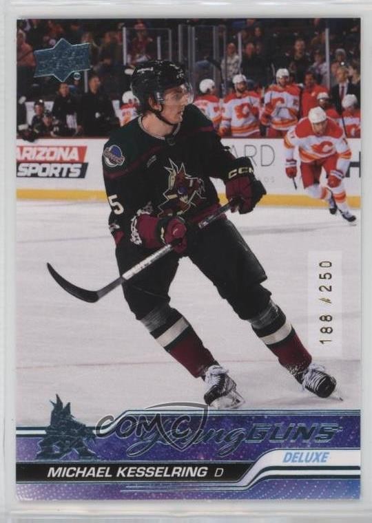 2023 Upper Deck Series 2 Young Guns Deluxe 188/250 Michael Kesselring #481 1hr1