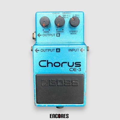 Boss CE 3 Chorus Guitar Effector Stereo Made In Japan