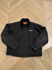 Vintage Ryder Trucking Detroit Jacket CornerStone XL Quilt Lined Workwear Canvas