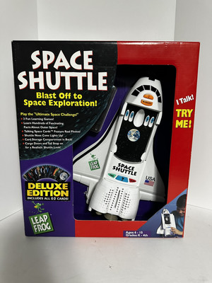 Leap Frog Space Shuttle Rocket Tested Works Space Quiz Unit 1998 Brand New