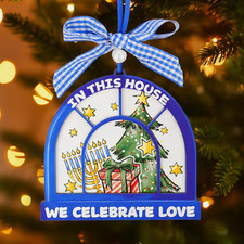 Hanukkah Gifts Hanukkah Christmas Tree Ornaments Wood Jewish Chanukah Gifts Cand