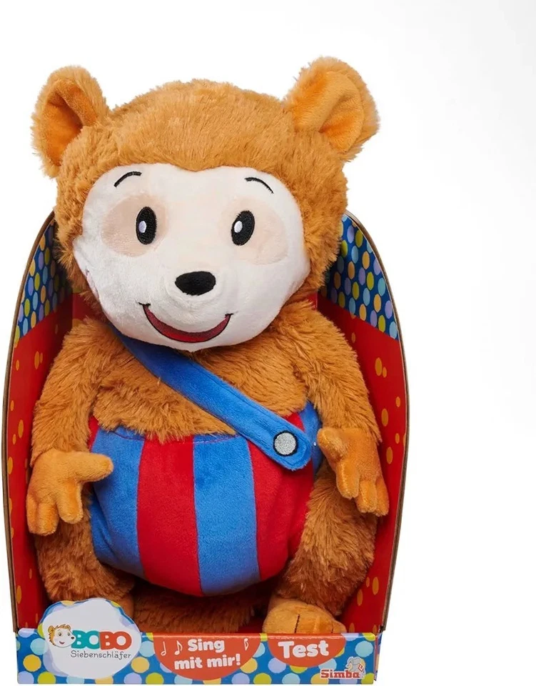 Simba 109241017 Plüsch Stofftier Bobo Siebenschläfer sing mit mir 35cm Spielzeug - Bild 2 von 4