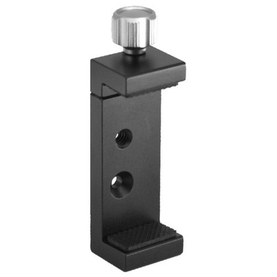 Aluminum Alloy Smartphones Clamp Lightweight and Easy to Carry Phone Clip Stand