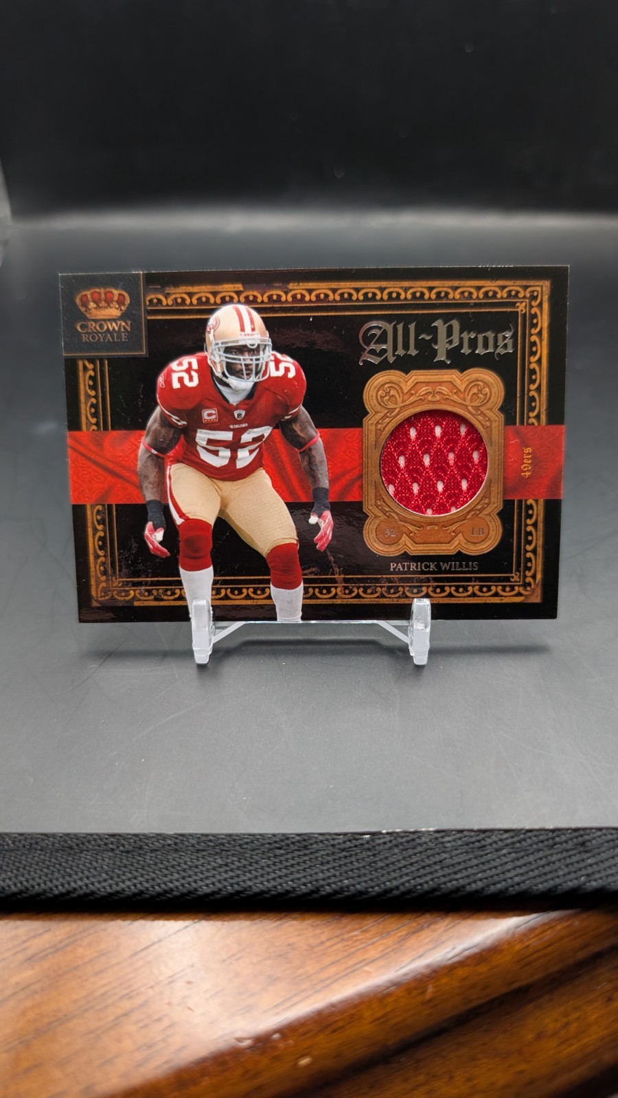 2011 Panini Crown Royale Patrick Willis All Pros Jersey #/299 49ers