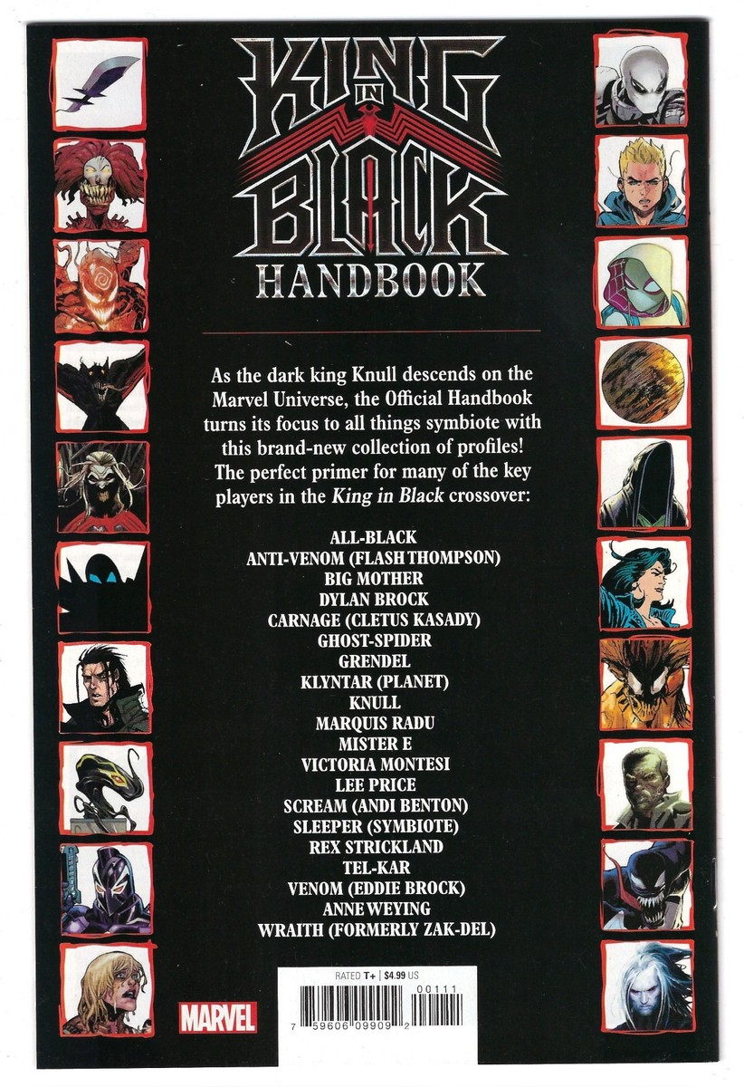 King in Black: Handbook #1 | Marvel 2021 | 1st Print NM | eBay