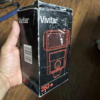 Vivitar Model 283 Electronic Flash - Automatic Thyristor Exposure Control w/ Box