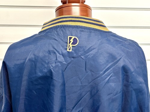 Vintage 1990’s Pro Player Daniel Young Blue Nylon Notre Dame USA Pullover~Size L - Picture 9 of 12