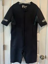 Kutting Weight Neoprene Sauna Suit One Piece Gym Weight Loss Suit Unisex Size XL