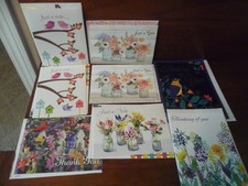 New Assortment of Thinking of You Cards w/Custom Envelopes Lot of 8