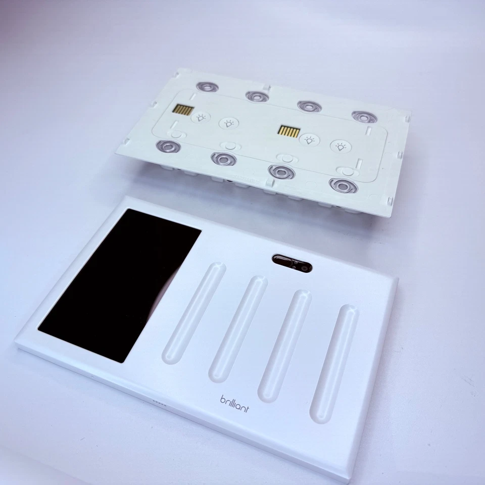 Brilliant Smart Home Control 4 Switch Panel BHA-120US-WH4 - Image 2 of 4