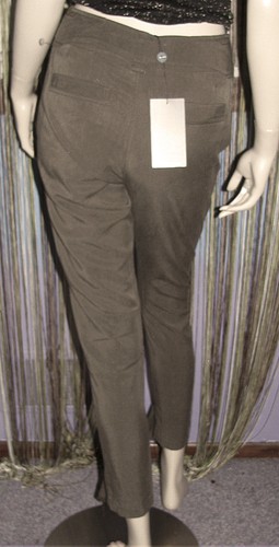 ¡NUEVO! 7 PANTALONES DE VUELO PARA TODA LA HUMANIDAD Pierna Ajustada Pantalón con Cinturón Raro 23 24 $147 - Imagen 4 de 12