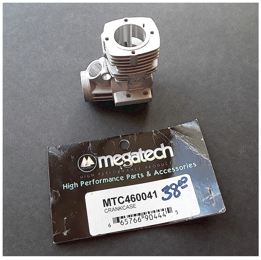 Vintage RC Car Megatech M16 Nitro Engine .16 MTC460041 Crankcase