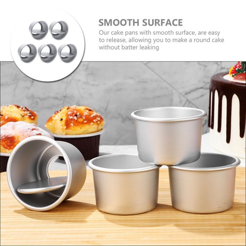 5 Pcs muffin pan oven pan round baking pans oven pan Bread Pan Live - 第 6/12 張圖片