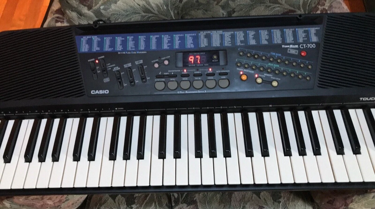 Casio CT 700 w charger ROK SAK padded case