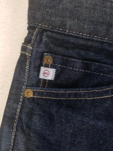 AG Adriano GoldSchmied The Dylan Slim Skinny Indigo Selvedge Jeans 30" X 32" - Picture 6 of 9