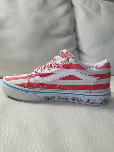 Vans kids Where's Waldo Old Skool Sneakers Kids Size 2 Shoes - Picture 3 of 11