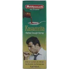 100% Ayurvedic Baidyanath Kasamrit Herbal Syrup (100ml)