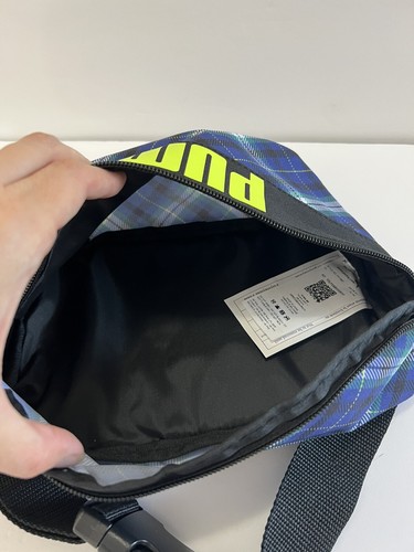 Puma Damen Hüfttasche blau Sporttasche Rhythm Hip Sack kariert navy Hüfttasche - Bild 12 von 12