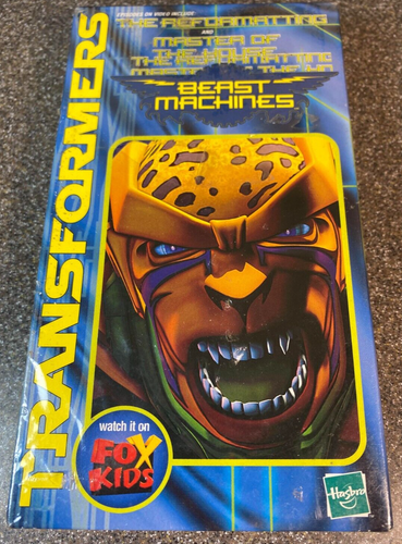 New Factory Sealed  - Transformers "Beast Machines" (1999 VHS Video - FOX Kids) - Imagen 1 de 8