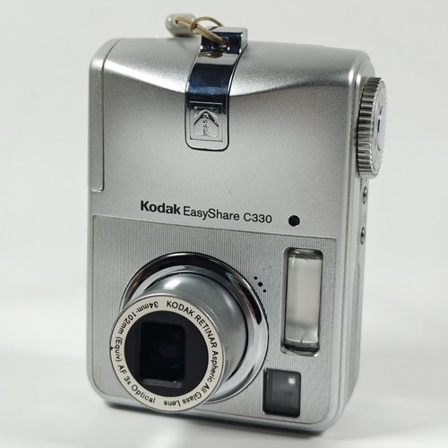 Kodak EasyShare C330 Digital Camera 4.0MP 3x Zoom Silver Retro 2000s Tech & Case - Picture 5 of 17
