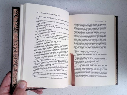 The Yearling by Marjorie Kinnan Rawlings, Franklin Library, Collector Edition,HC - Imagen 10 de 20