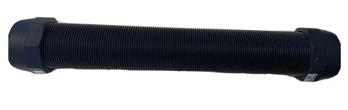 PIPE RISER POLY ALL THREAD EXTERNAL 1½" BSP × 300mm/12" Lemgth + 1½" End Cap × 2