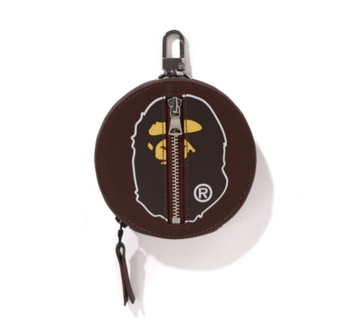 A BATHING APE COIN CASE 1L30-190-017 black,brown,red - Picture 10 of 11