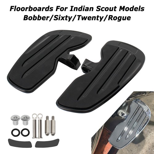 Fahrer Fußrasten Trittbrett Vorne Für Indian Scout Bobber Sixty Rider Floorboard - Picture 1 of 15