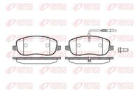 Remsa BremsbeläGe Bremsbelegsatz Vorne FüR Peugeot 807 Expert CitroëN C8
