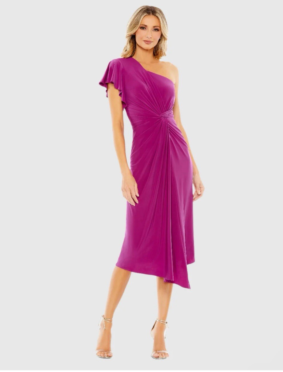 mac duggal dress size 4 midi