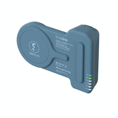 ShiftCam SnapGrip Creator Kit - Mobile grip with battery Blue Jay - *USED* - 第 5/16 張圖片