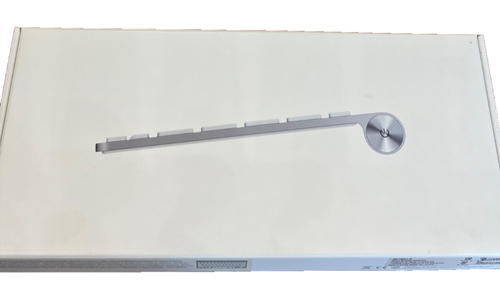 Apple A1314 Wireless Bluetooth Keyboard Open Box MC 184LL/B Slim Aluminum - Picture 3 of 9