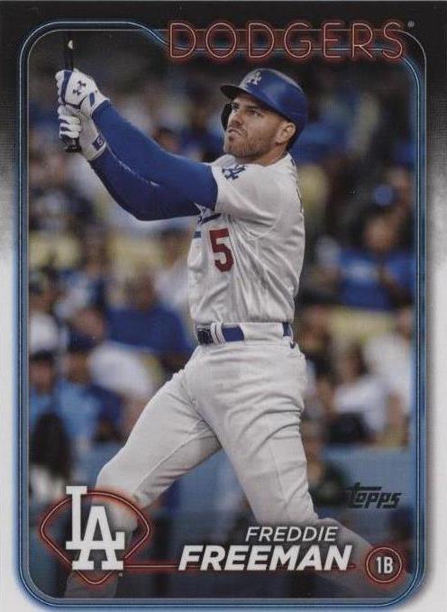 2024 Topps Series 1 - Freddie Freeman #COTB-25 - 1 of 1